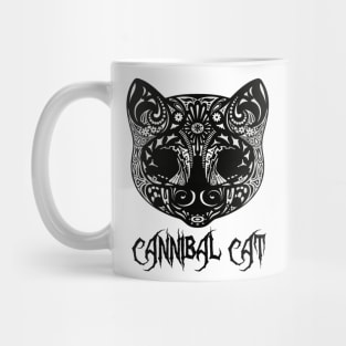 Evil Cannibal Cat Mug